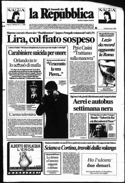 Il lunedì de La repubblica